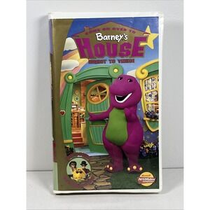 Barney - Come on Over to Barneys House (VHS, 2000) BJ & The Rockets - TESTED